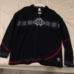NWOT DALE OF NORWAY 2006 Torino Olympics Wool Pullover Ski Sweater XL
